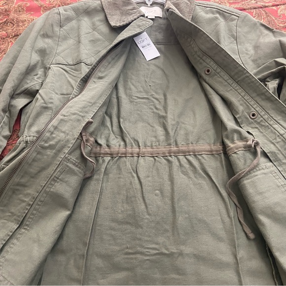 NWT Loft Cinched Field Jacket. Size small. - Picture 9 of 11